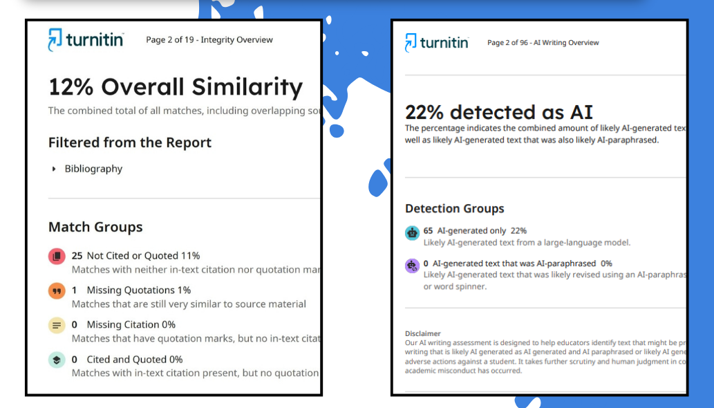 Turnitin Plagiarism and Ai Report